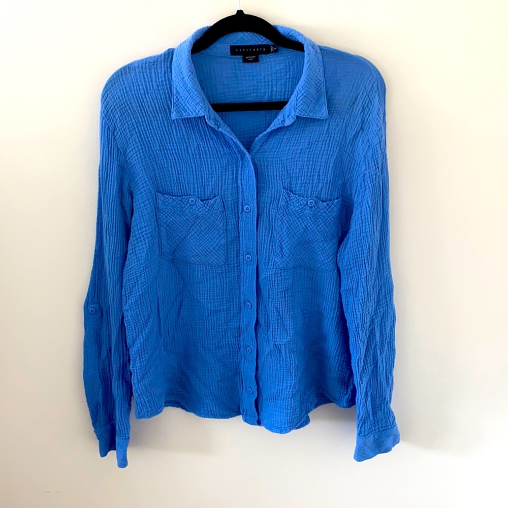 ▪️Sanctuary▪️ Cotton Boyfriend Shirt
